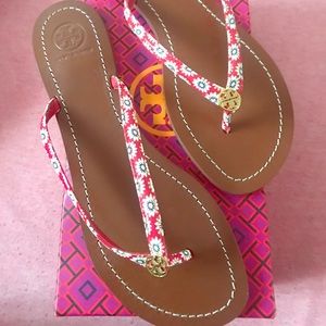 TORY BURCH Terra Thong Primerose combo